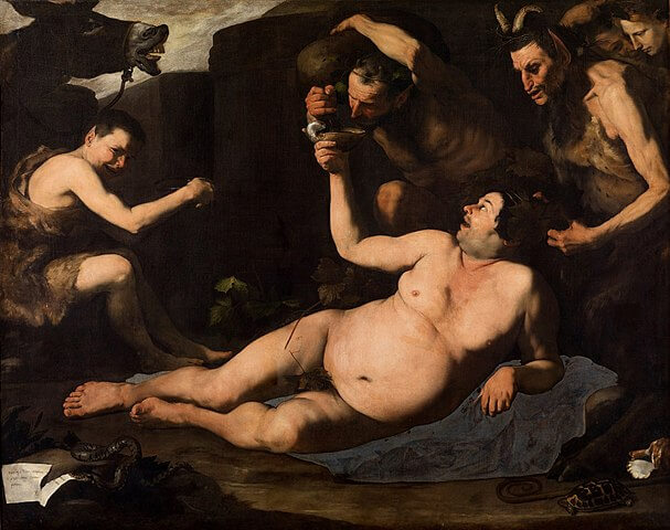 Sileno borracho, obra de José de Ribera
