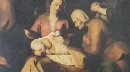 Adoración de los pastores – Obra barroca anónima