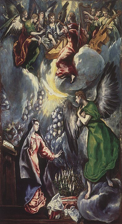 Anunciación de El Greco