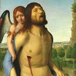 Cristo muerto sostenido por un ángel – Antonello Da Messina