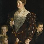 Dama con tres niños – Parmigianino