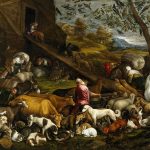 Entrada de los animales en el arca de Noé – Jacopo da Ponte Bassano