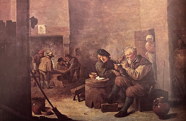 Fumadores, obra de David Teniers