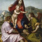 La Virgen con el Niño, un santo y un ángel – Andrea del Sarto