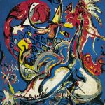 La mujer-luna divide el círculo – Jackson Pollock