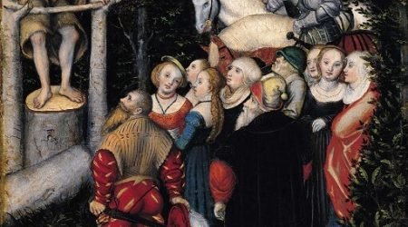 La predicación de San Juan – Lucas Cranach el Viejo