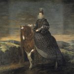 La reina Margarita de Austria, esposa de Felipe III – Diego Velázquez
