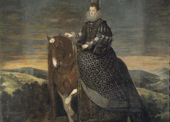 La reina Margarita de Austria, esposa de Felipe III – Diego Velázquez