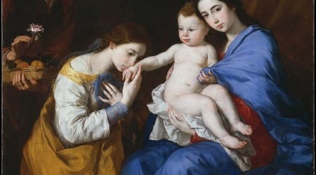 Los desposorios místicos de Santa Catalina – Ribera