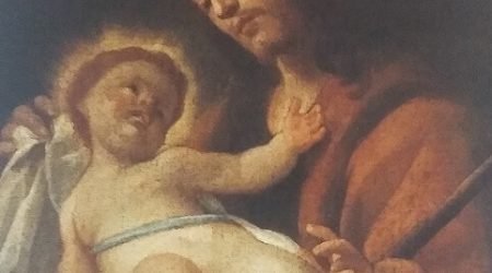 San José y el niño – Francisco Ignacio Ruíz de la Iglesia