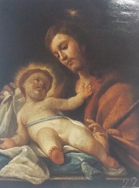 San José y el niño - Francisco Ignacio Ruíz de la Iglesia