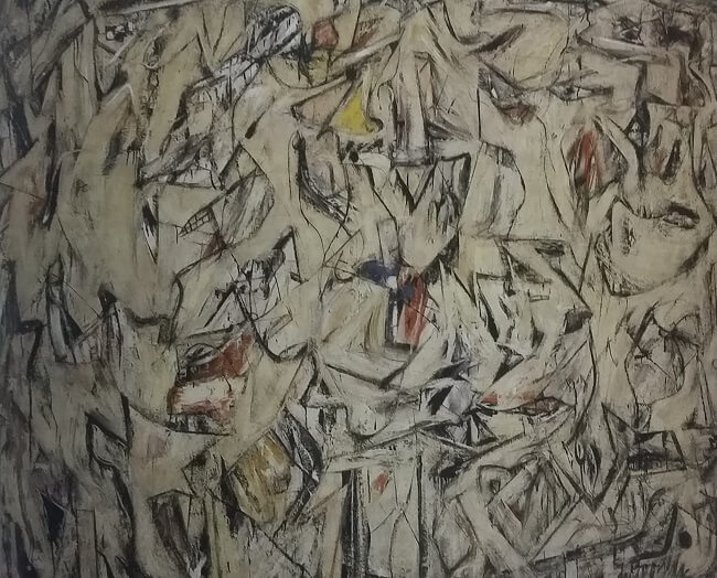 Excavation, pintura abstracta de Willem de Kooning