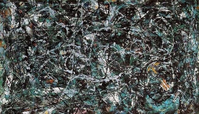 Full Fathom Five, cuadro abstracto de Jackson Pollock