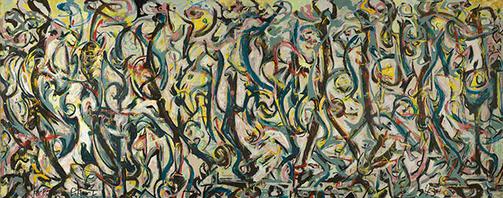 Mural, cuadro de Jackson Pollock